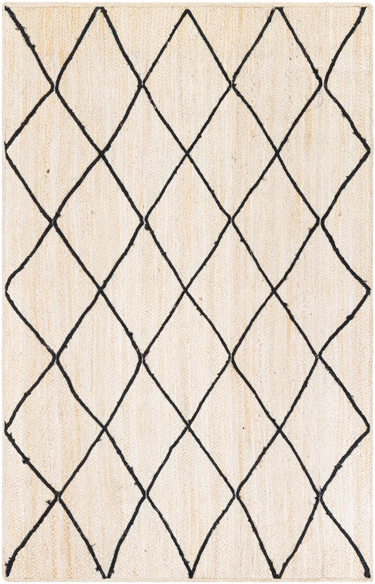 Woven Seaside Jute Collection Area Rug - Harbor Cove