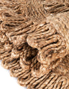 Woven Seaside Jute Collection Area Rug - Seaside Round Natural  lifestyle 15