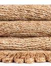 Woven Seaside Jute Collection Area Rug - Seaside Round Natural  lifestyle 23