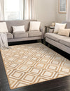 Woven Seaside Jute Collection Area Rug - Marina Rectangle Natural  lifestyle 13