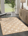 Woven Seaside Jute Collection Area Rug - Marina Rectangle Natural  lifestyle 19