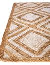 Woven Seaside Jute Collection Area Rug - Marina Rectangle Natural  lifestyle 34