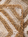 Woven Seaside Jute Collection Area Rug - Marina Rectangle Natural  lifestyle 38