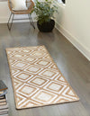 Woven Seaside Jute Collection Area Rug - Marina Runner Natural  lifestyle 45