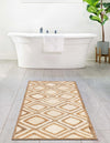 Woven Seaside Jute Collection Area Rug - Marina Runner Natural  lifestyle 77