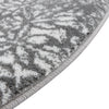 Riviera Elegance Collection Area Rug -  Monaco (Gray) Round Gray  lifestyle 62