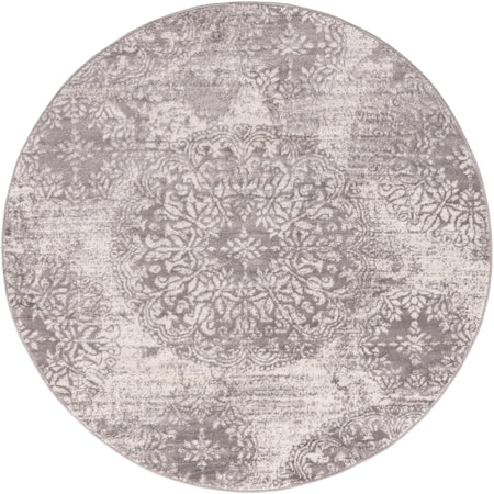 Riviera Elegance Collection Area Rug -  Monaco (Light Gray)