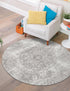 Riviera Elegance Collection Area Rug -  Monaco (Light Gray)