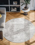 Riviera Elegance Collection Area Rug -  Monaco (Light Gray)