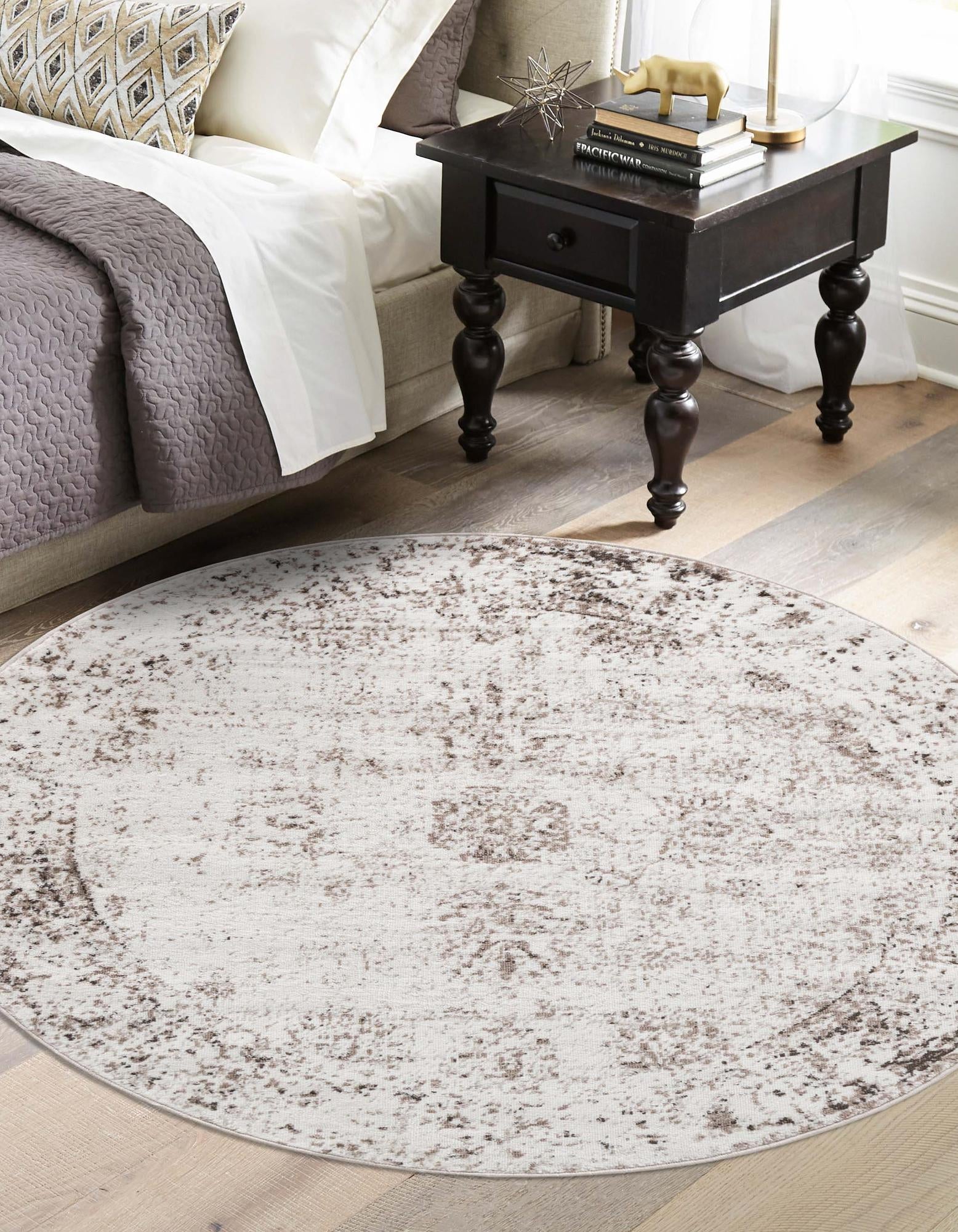 Riviera Elegance Collection Area Rug - Antibes (Beige)