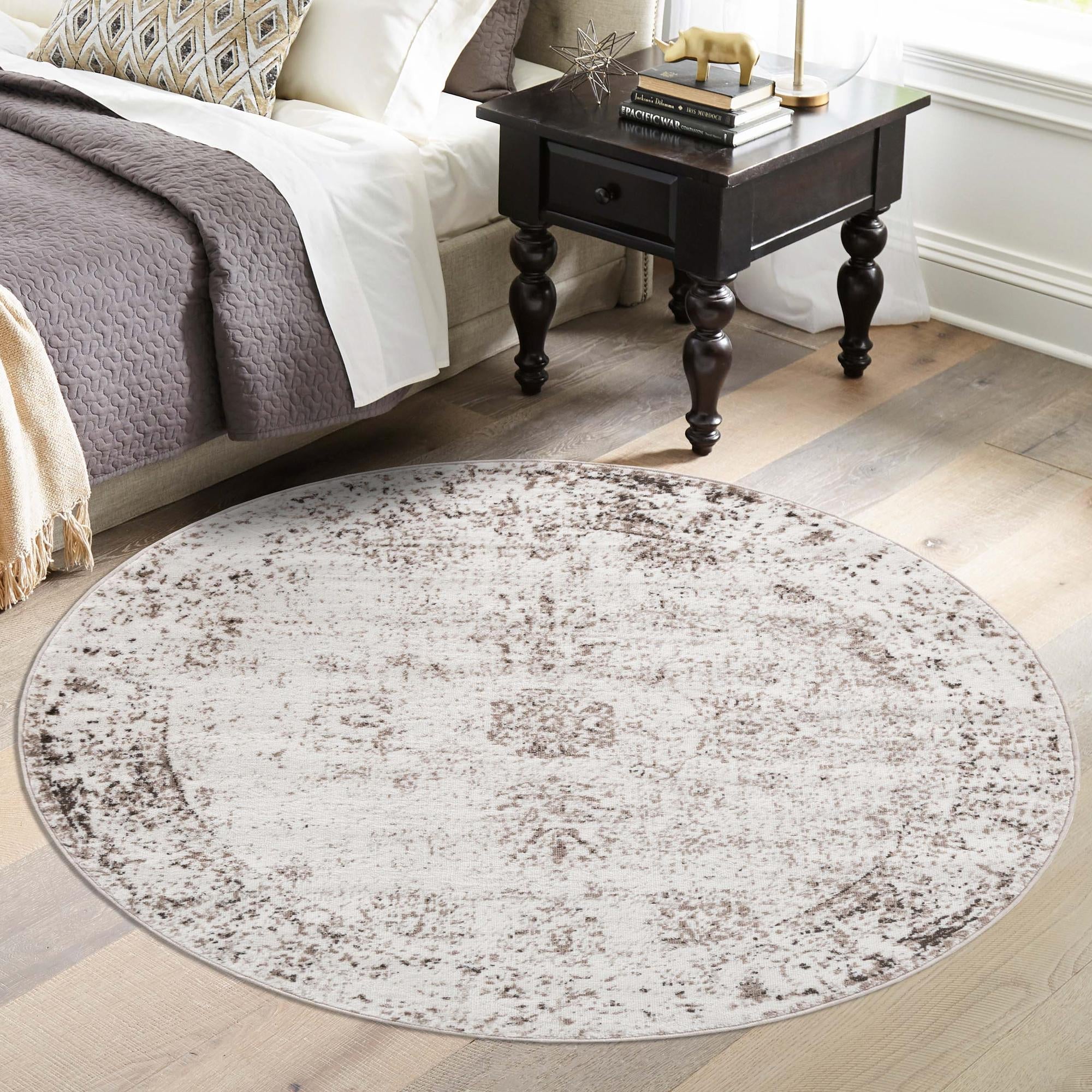 Riviera Elegance Collection Area Rug - Antibes (Beige)