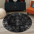 Riviera Elegance Collection Area Rug - Antibes (Black)