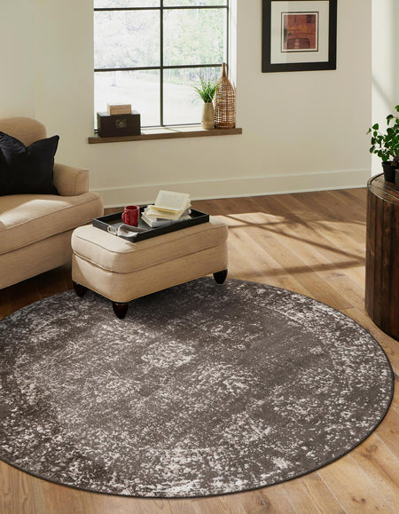 Riviera Elegance Collection Area Rug - Antibes (Brown)