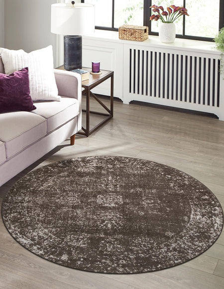 Riviera Elegance Collection Area Rug - Antibes (Brown)