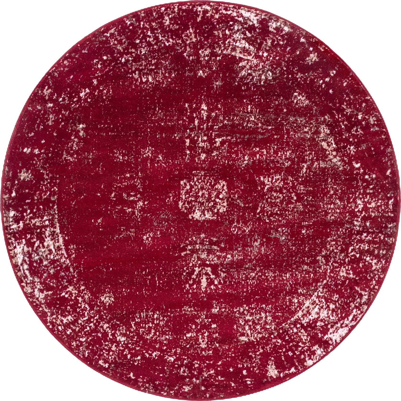 Riviera Elegance Collection Area Rug - Antibes (Burgundy)