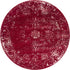 Riviera Elegance Collection Area Rug - Antibes (Burgundy)