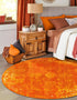 Riviera Elegance Collection Area Rug - Antibes (Orange)