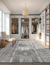 Cascade Range Collection Area Rug -  Rainier Rectangle Gray  lifestyle 32