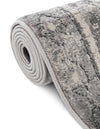 Cascade Range Collection Area Rug -  Rainier Round Gray  lifestyle 15