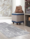 Cascade Range Collection Area Rug -  Rainier Runner Gray  lifestyle 128