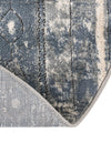 Cascade Range Collection Area Rug -  Rainier Round Blue  lifestyle 232