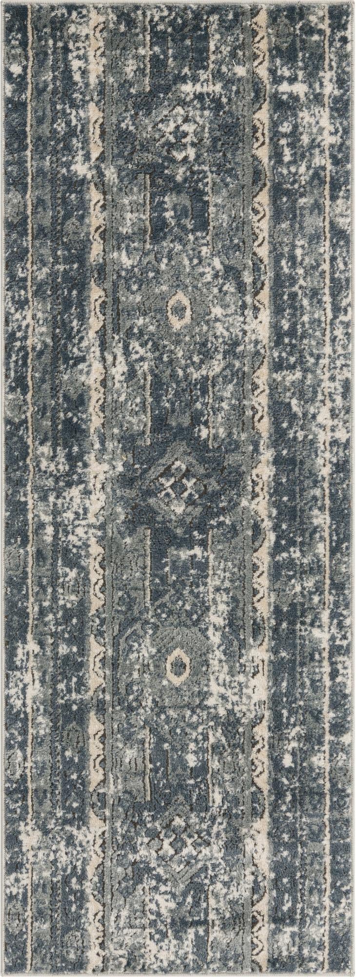 Cascade Range Collection Area Rug -  Rainier Runner Blue Main