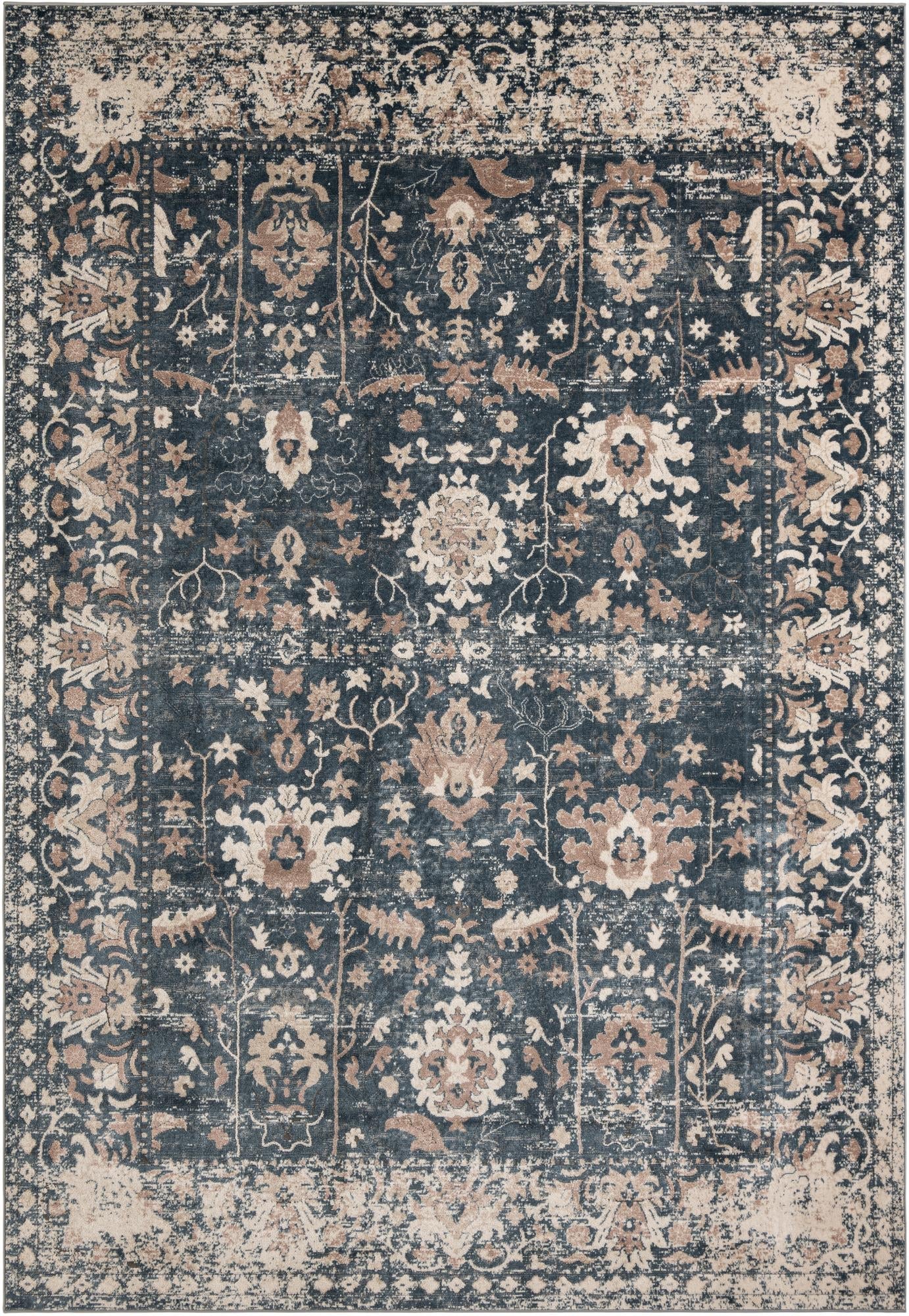 Cascade Range Collection Area Rug -  Shasta (Blue)