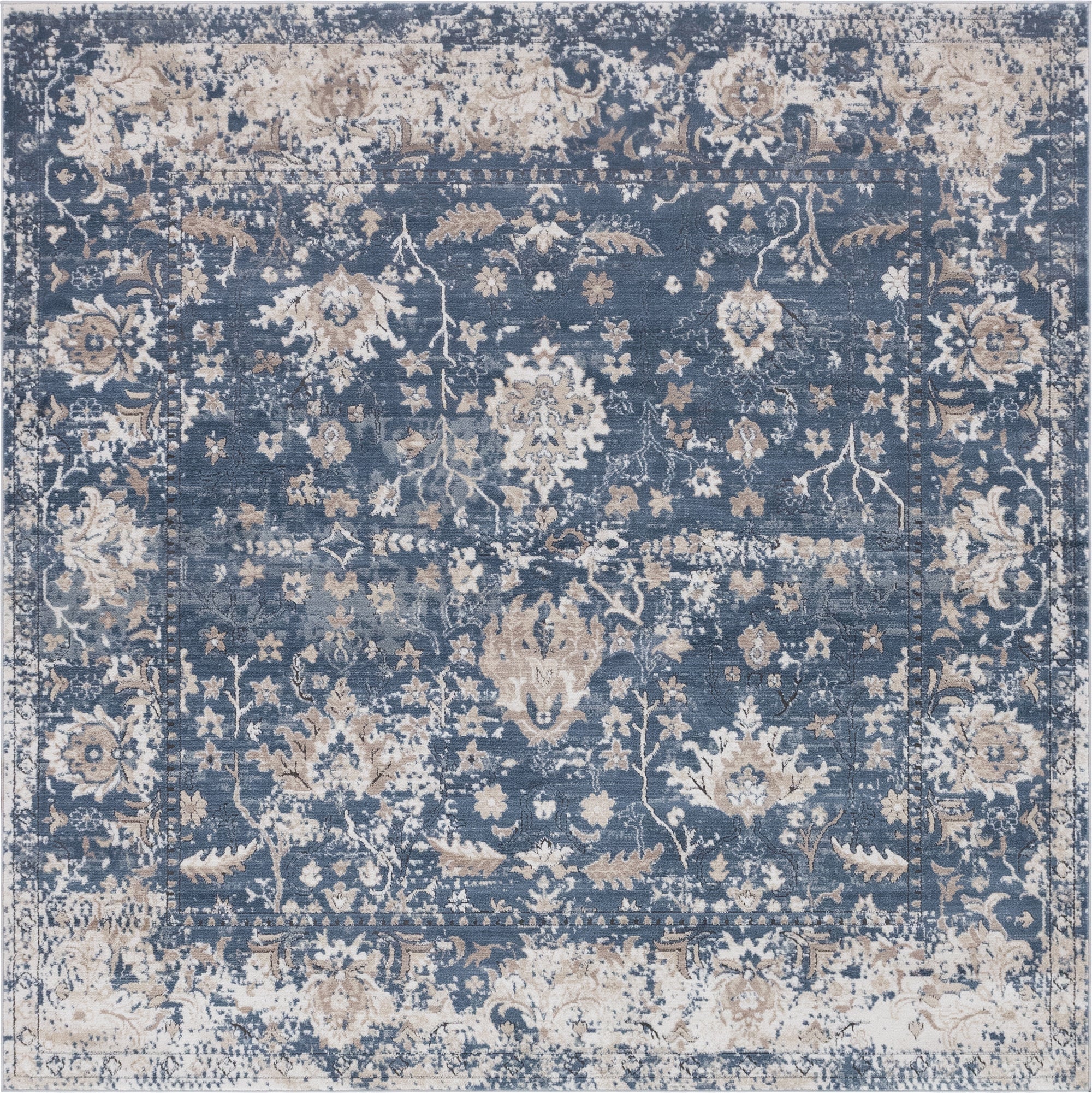 Cascade Range Collection Area Rug -  Shasta (Blue)