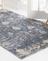 Cascade Range Collection Area Rug -  Shasta (Blue)