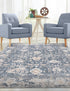 Cascade Range Collection Area Rug -  Shasta (Blue)