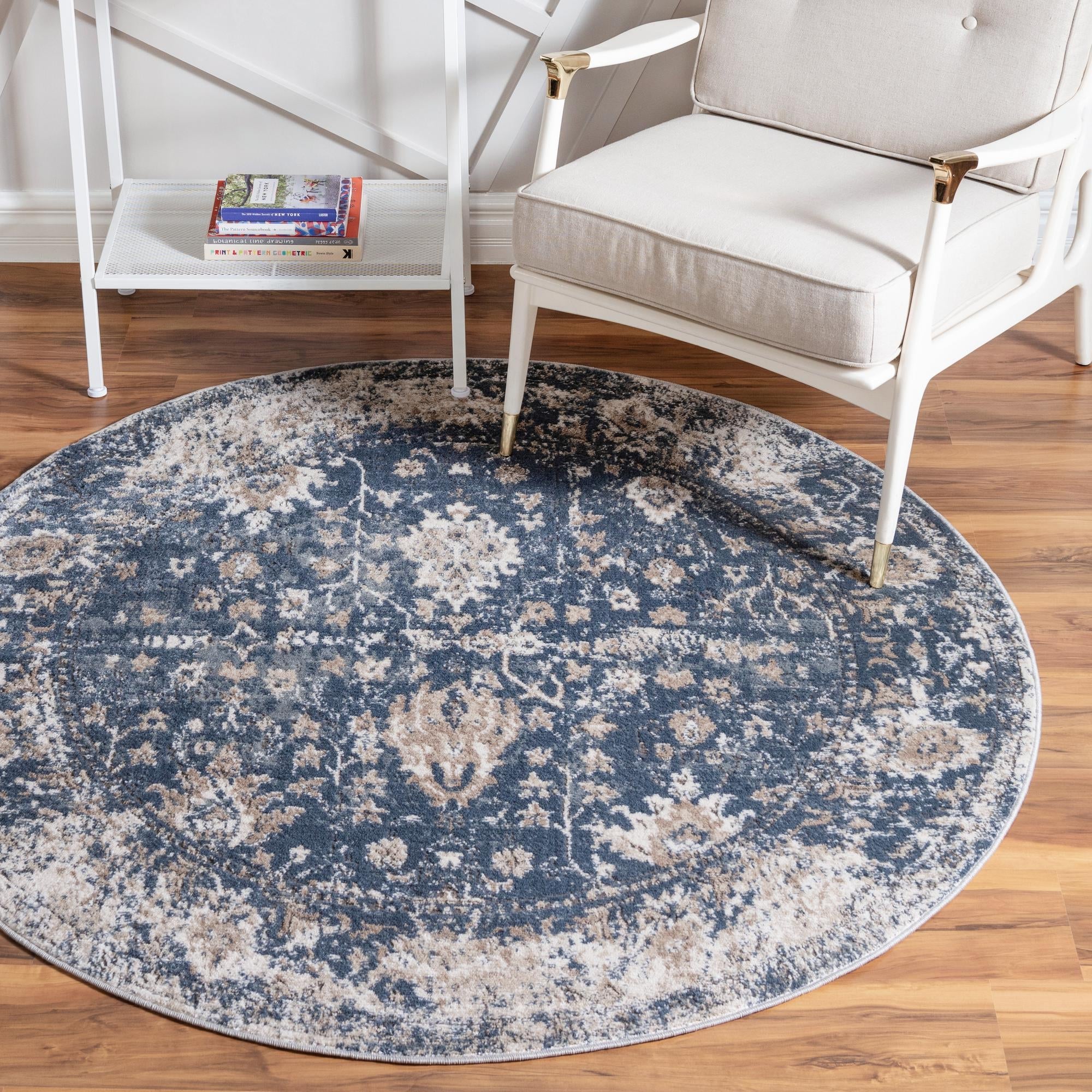 Cascade Range Collection Area Rug -  Shasta (Blue)