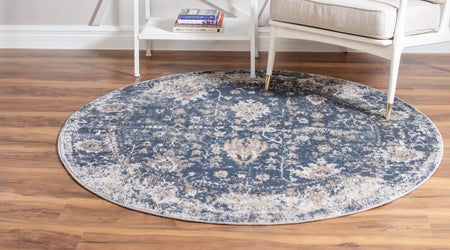 Cascade Range Collection Area Rug -  Shasta (Blue)