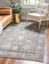 Cascade Range Collection Area Rug -  Shasta (Gray)