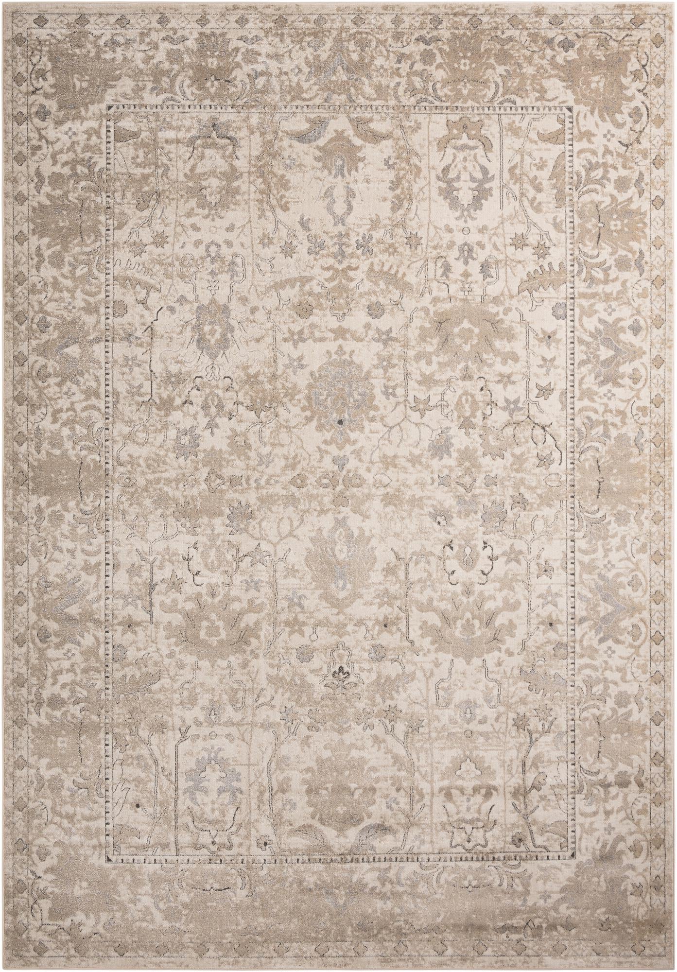 Cascade Range Collection Area Rug -  Shasta (Ivory)