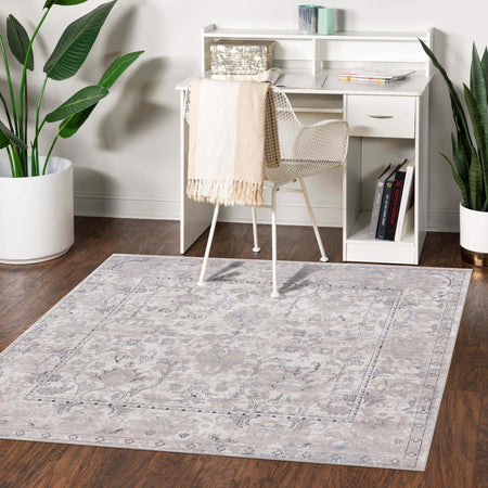 Cascade Range Collection Area Rug -  Shasta (Ivory)