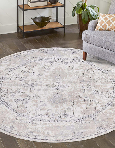 Cascade Range Collection Area Rug -  Shasta (Ivory)