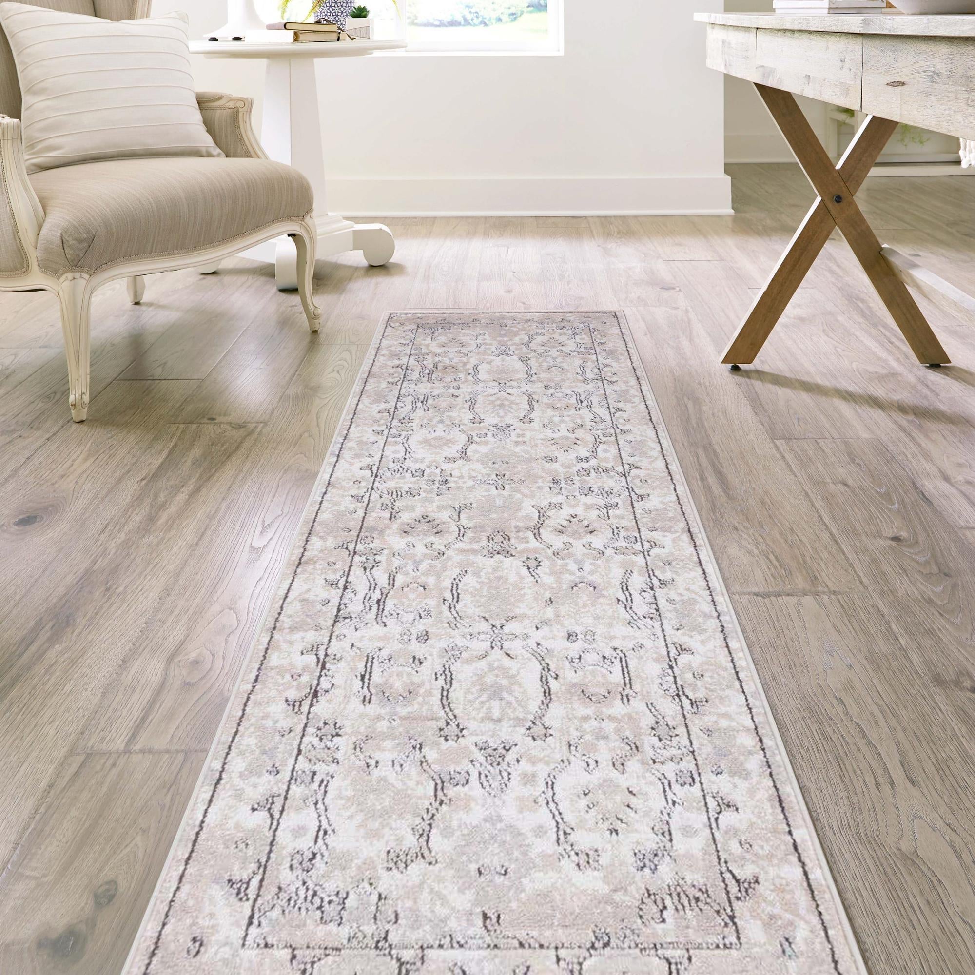 Cascade Range Collection Area Rug -  Shasta (Ivory)