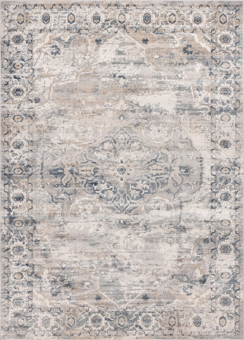 Cascade Range Collection Area Rug -  Baker Rectangle Gray  lifestyle 3