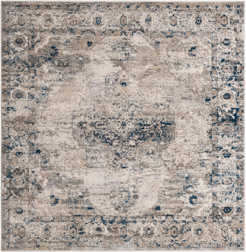 Cascade Range Collection Area Rug -  Baker Square Gray Main