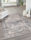 Cascade Range Collection Area Rug -  Baker Rectangle Gray  lifestyle 0