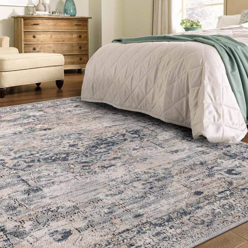 Cascade Range Collection Area Rug -  Baker Rectangle Gray  lifestyle 39