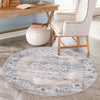 Cascade Range Collection Area Rug -  Baker Round Gray  lifestyle 32