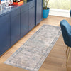 Cascade Range Collection Area Rug -  Baker Runner Gray  lifestyle 25