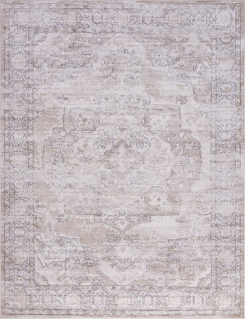 Cascade Range Collection Area Rug -  Baker Rectangle Ivory Main