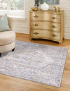 Cascade Range Collection Area Rug -  Baker Square Ivory  lifestyle 0