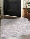 Cascade Range Collection Area Rug -  Baker Square Ivory  lifestyle 5