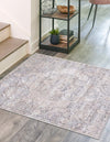 Cascade Range Collection Area Rug -  Baker Square Ivory  lifestyle 7