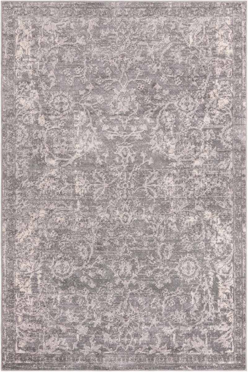 Cascade Range Collection Area Rug -  Helena Rectangle Gray Main