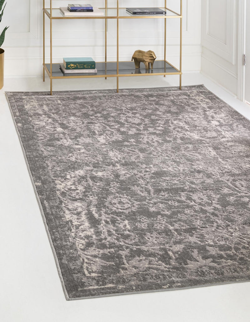 Cascade Range Collection Area Rug -  Helena Rectangle Gray  lifestyle 0