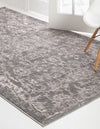 Cascade Range Collection Area Rug -  Helena Rectangle Gray  lifestyle 3